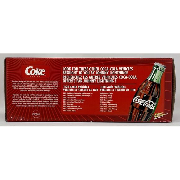 1:18 Scale 1949 Mercury Coupe Coca Cola Johnny Lightning - Picture 5 of 7